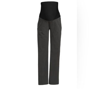 Oh! Mamma Maternity Women's Overbelly Flare Leg Career Pants